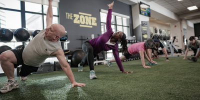 The ZONE, branded small group training class 