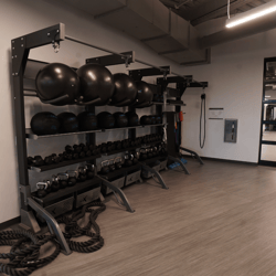 gym rax, fitness storage, active wellness center reeds crossing
