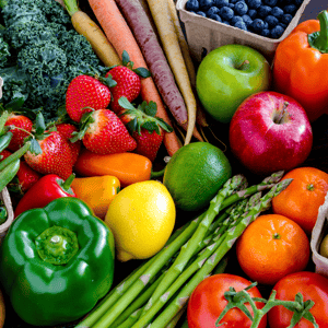winter fruit and vegetables, inspiring healthy communities