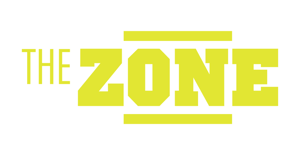 The ZONE, branded small group training experience logo